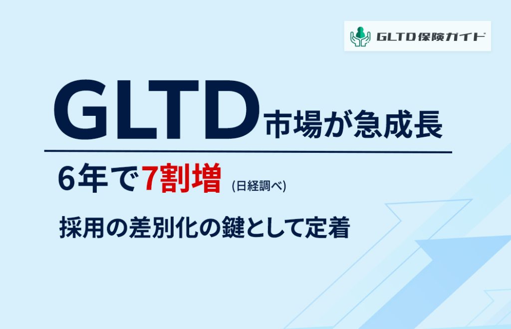 GLTD導入は6年で7割増 ― 人的資本経営と健康経営が後押し